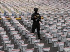 DNCD decomisa una lancha cargada con el mayor alijo marítimo de coca