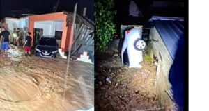 Lluvias desbordan río y anegan comunidades Gaspar Hernández