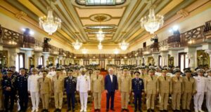 Presidente Abinader reconoce labor de Fuerzas Armadas y la Policía Nacional