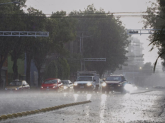 Indomet anuncia lluvias para hoy a causa de una vaguada
