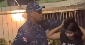 Arrestan coronel PN agredió a joven en sector Los Mina, SDE