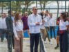 Luis Abinader y Carolina Mejía inauguran Malecón Deportivo