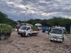 Vehículos quedan varados en Puente Penitente impidiendo el comercio hacia Jimaní