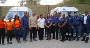 Envían dos ambulancias a Bahoruco solicitadas solicitadas por CPMR