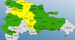 COE mantiene 6 provincias en alerta amarilla y 17 en verde