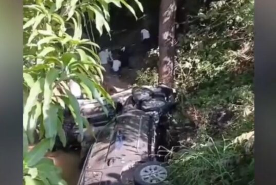 Dos escoltas del Presidente heridos en accidente Puerto Plata