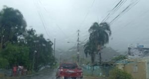 Fuertes lluvias, granizadas y vientos hasta el miércoles en RD