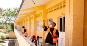 Infraestructura Escolar interviene Escuelas y Liceos en municipios Cristóbal y Los Ríos de Neiba