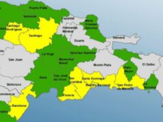Aumentan a 20 provincias en alerta por efectos de vaguada