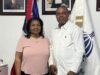 Gobernadora de San Juan recibe a Periodista Faustino Reyes Díaz; reitera apoyo a construcción camino vecinal Neiba-El Cercado