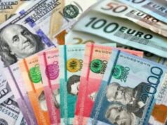 El dólar bajó 17 cts. y euro 2; eran vendidos a $59.30 y $70.68