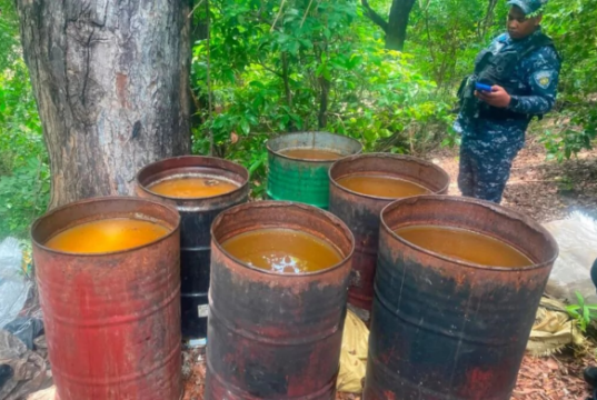 AZUA: Desmantelan fábrica clandestina alcohol adulterado